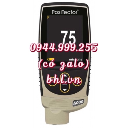 F45S3: Máy đo độ dày lớp sơn, phủ, mạ DeFelsko PosiTector 6000 F45S3 (0-1150 um, từ tính, vẽ đồ thị) Mỹ