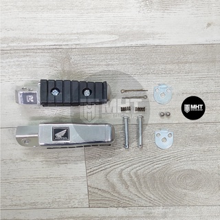 Bộ gác chân sau logo honda cánh chim gắn được nhiều dòng xe honda vario click airblade vision,....