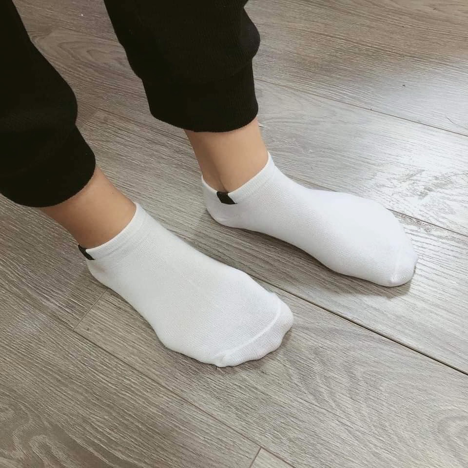 Combo 10 Đôi Tất ( Vớ ) Cổ Ngắn - Chống Hôi Chân - Kháng Khuẩn - Chất đẹp - DOKI