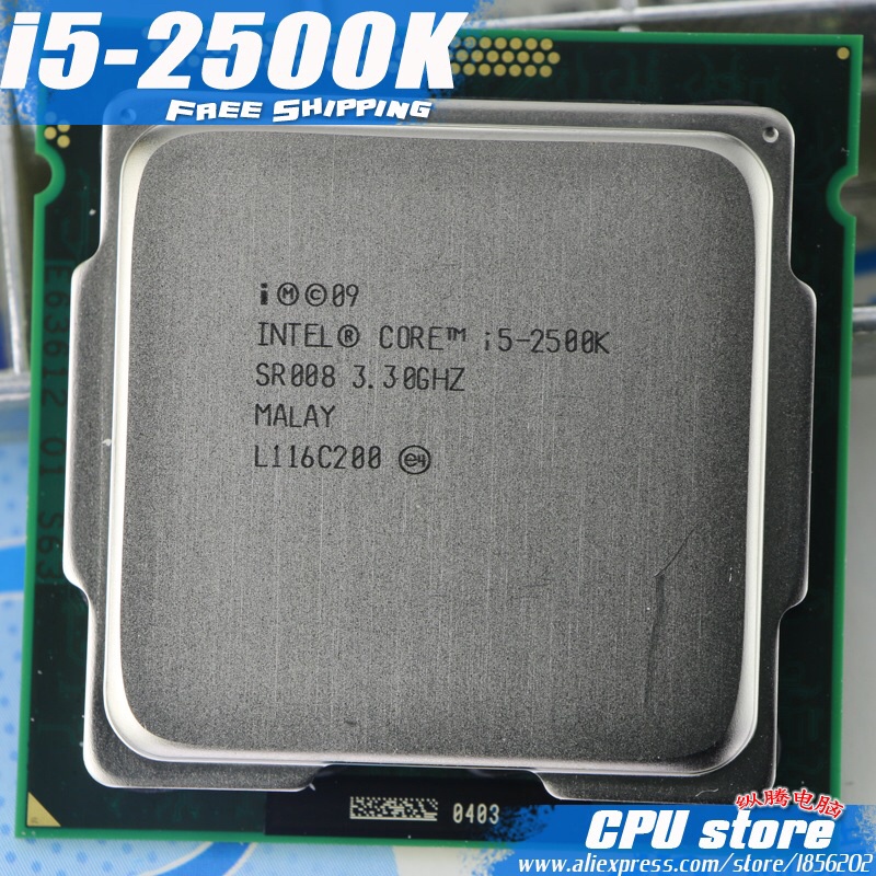 Core i5 2500k 4 lõi 4 luồng xung 3.3Ghz up 3.7Ghz