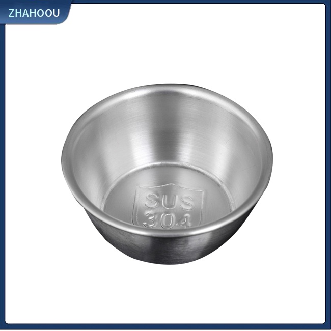 ☃Nhà☃ Cốc Đựng Nước Sốt Bằng Thép Không Gỉ 304 Dành Cho Nhà Bếp