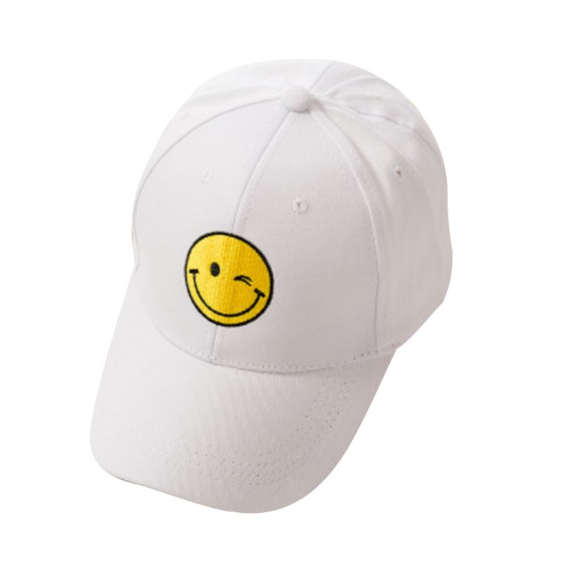 Mũ Lưỡi Trai Thêu Hình Trái Tim 22 Màu Sắc Tùy Chọn Phong Cách Hàn Quốc