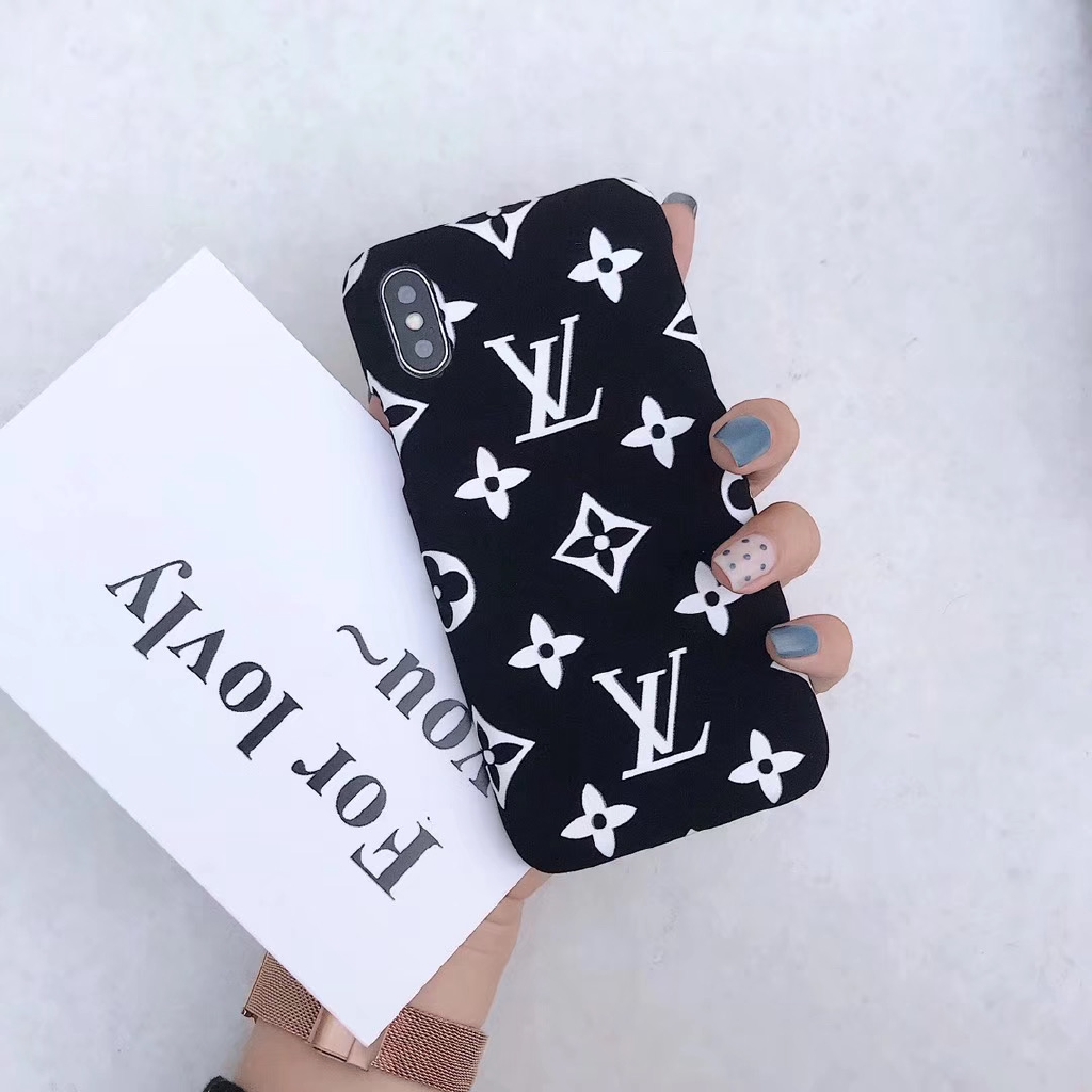 Ốp Điện Thoại Họa Tiết Lv Cổ Điển Dành Cho Iphone 11 Pro Max / X / Xr / 8plus