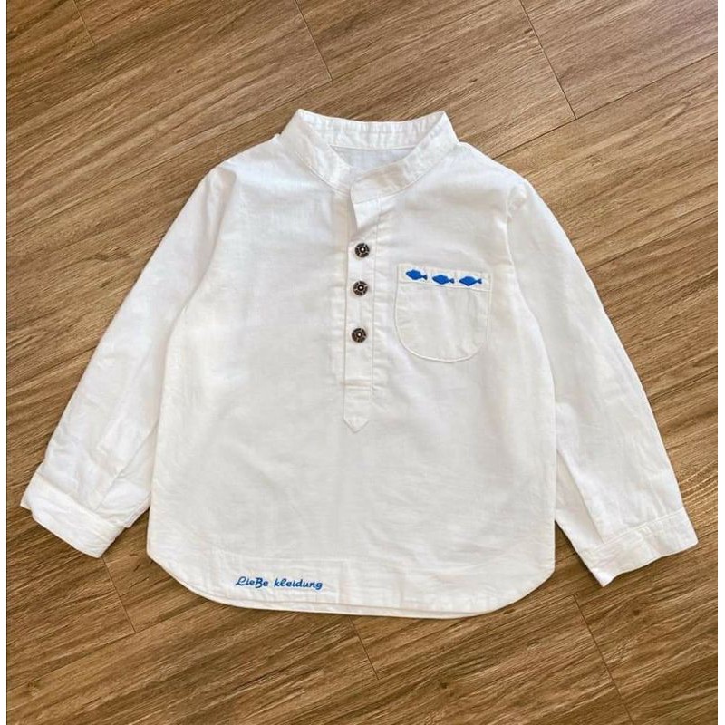 Áo sơ mi bé trai