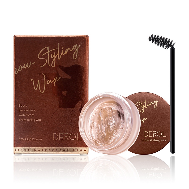 1 Bộ Gel Định Hình Lông Mày 3D / Xà Phòng Lông Mày Chống Nước Chống Nhòe Lâu Trôi Kèm Cọ / Xà Phòng Tạo Kiểu Lông Mày Tự Nhiên