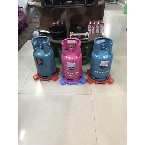 ĐẾ NHỰA LÓT BÌNH GAS CHỐNG TRẦY NỀN NHÀ DỄ DI CHUYỂN