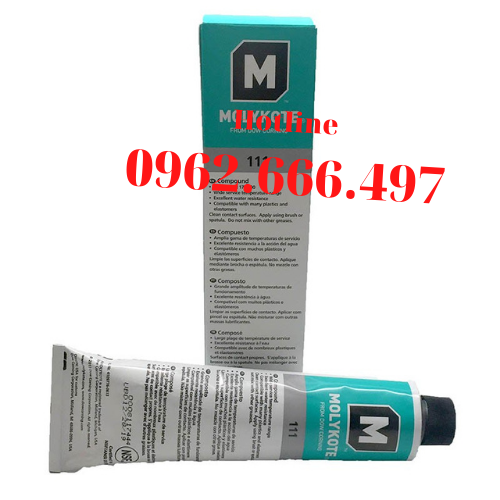 Mỡ bôi trơn & làm kín van Molykote 111, 150g