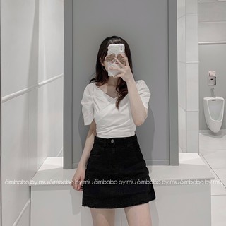 Áo croptop tay bồng Simbabo