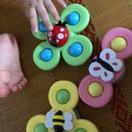 CHONG CHÓNG DÍNH TƯỜNG - SÉT 3 CON QUAY - BÉ VUI CẢ NGÀY