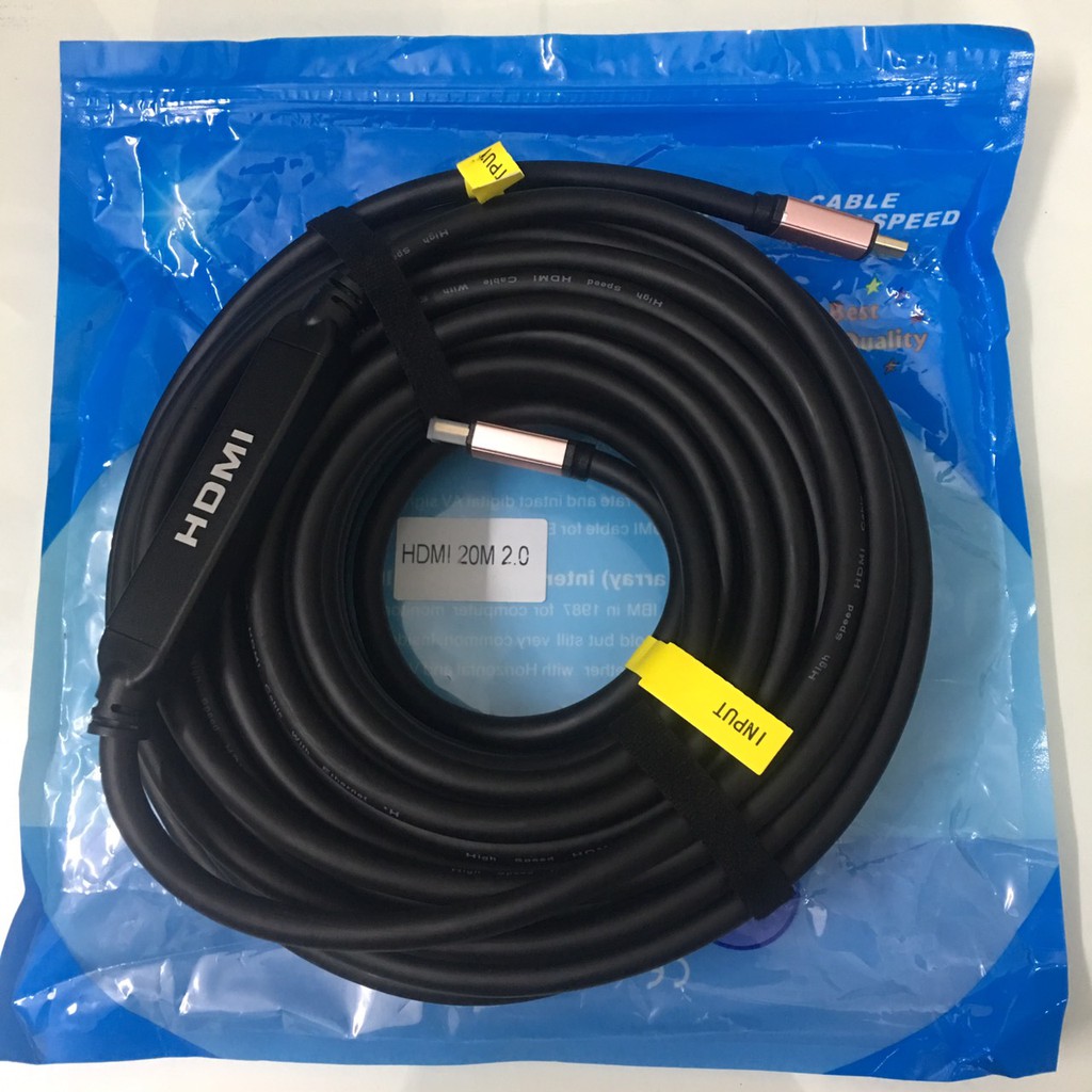 Cable HDMI 2.0 dài 20M chuẩn 4K có CHIPSET