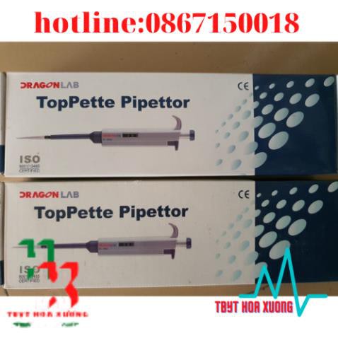 Pipette Tự Động - Dụng Cụ Hút Mẫu Đong Chuyển Chất Lỏng Micropipet Dragon LAB CÁC KÊNH