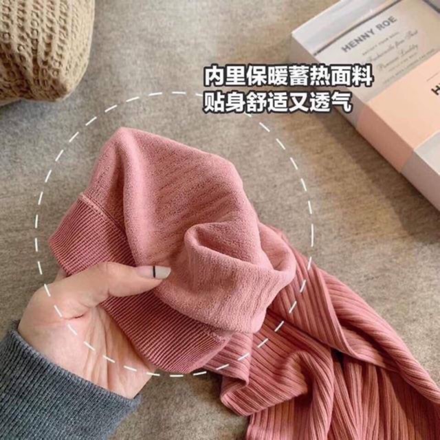 BỘ GIỮ NHIỆT LEN TĂM HENNY ROE