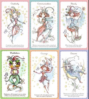 Bài Witchlings Deck and Book Set