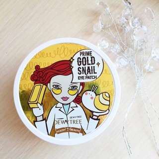 Mặt nạ mắt Dewy Tree Prime Gold Snail Eye Patch (60 miếng)