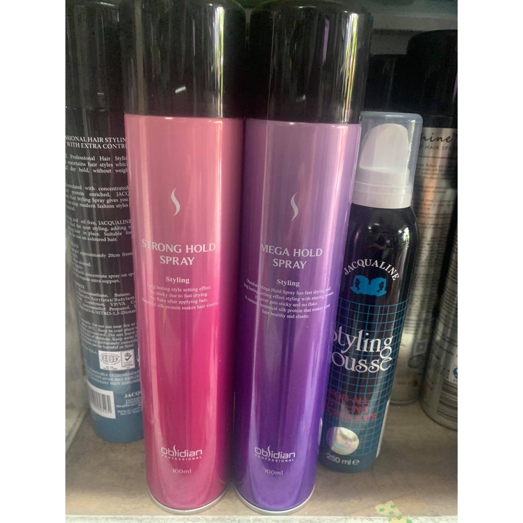 GÔM XỊT TÓC CỨNG OBSIDIAN  300ML