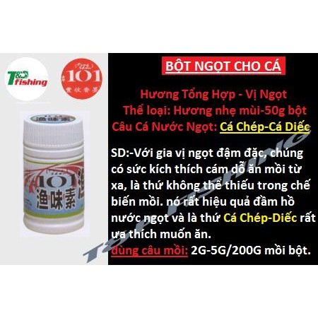Hương liệu pha chế mồi câu 101 Đài Loan