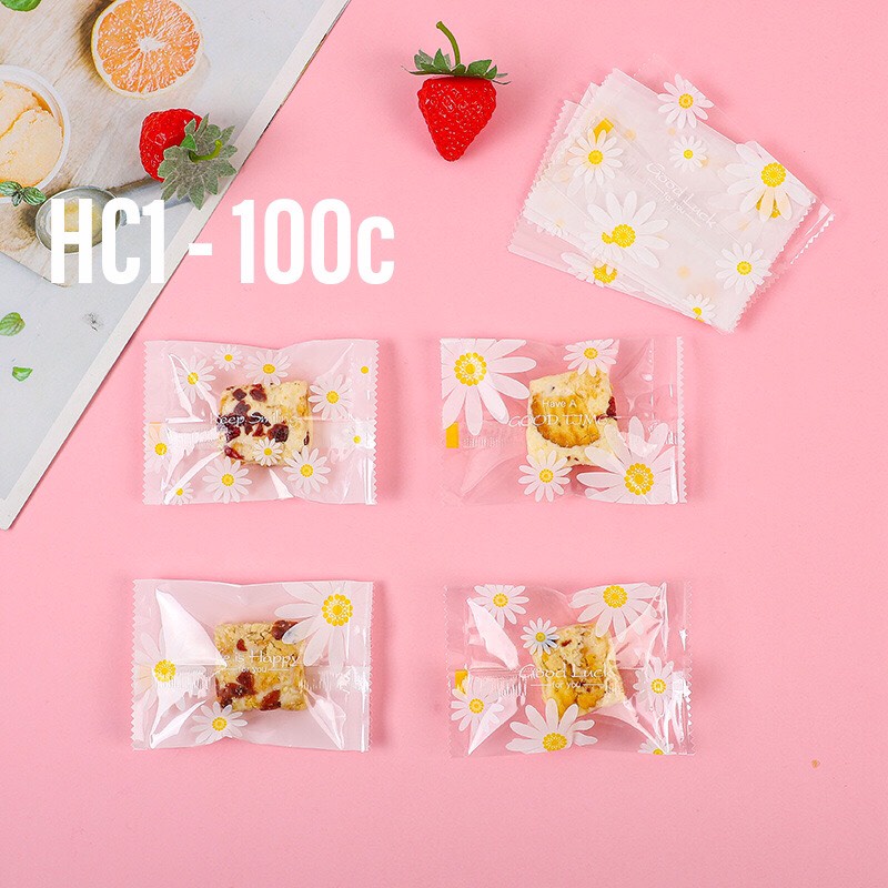 Túi đựng bánh quy/trà hoa Cúc Họa My HC01 (100c)