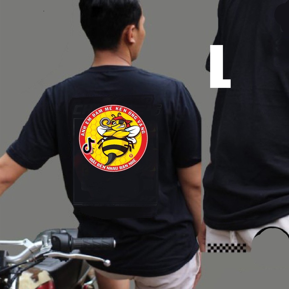 Áo thun Kèn Ong Vàng, áo Kèn Ông vàng cho Hội Còi Ong, Chất cotton mát | Hà Nội Phố Xe Tải