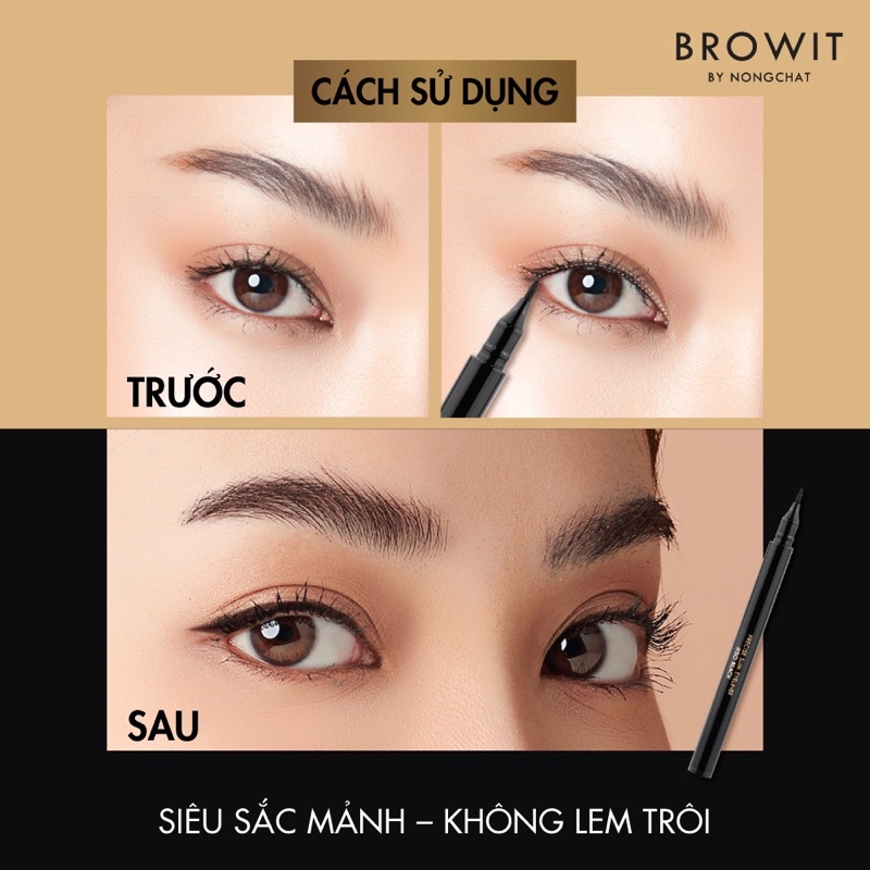 Kẻ Mắt Nước Browit by Nongchat Precise Slim Eyeliner