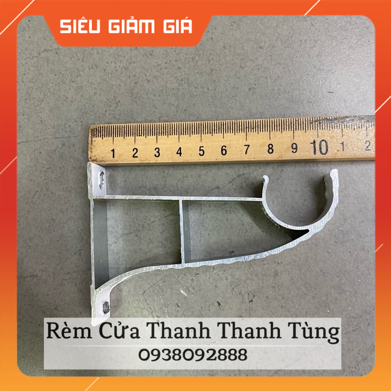 Pát - Đầu chụp Thanh Treo - Núm Vén Rèm - Giá đỡ thanh treo rèm