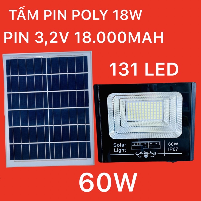 ĐÈN PHA NĂNG LƯỢNG 60W , 100W  BẢO HÀNH 12 THÁNG