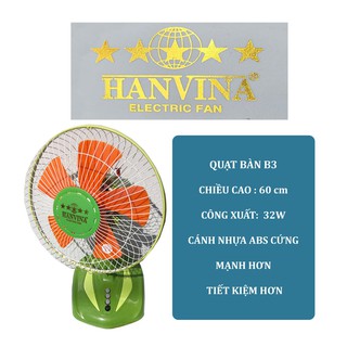 QUẠT BÀN B3 HANVINA