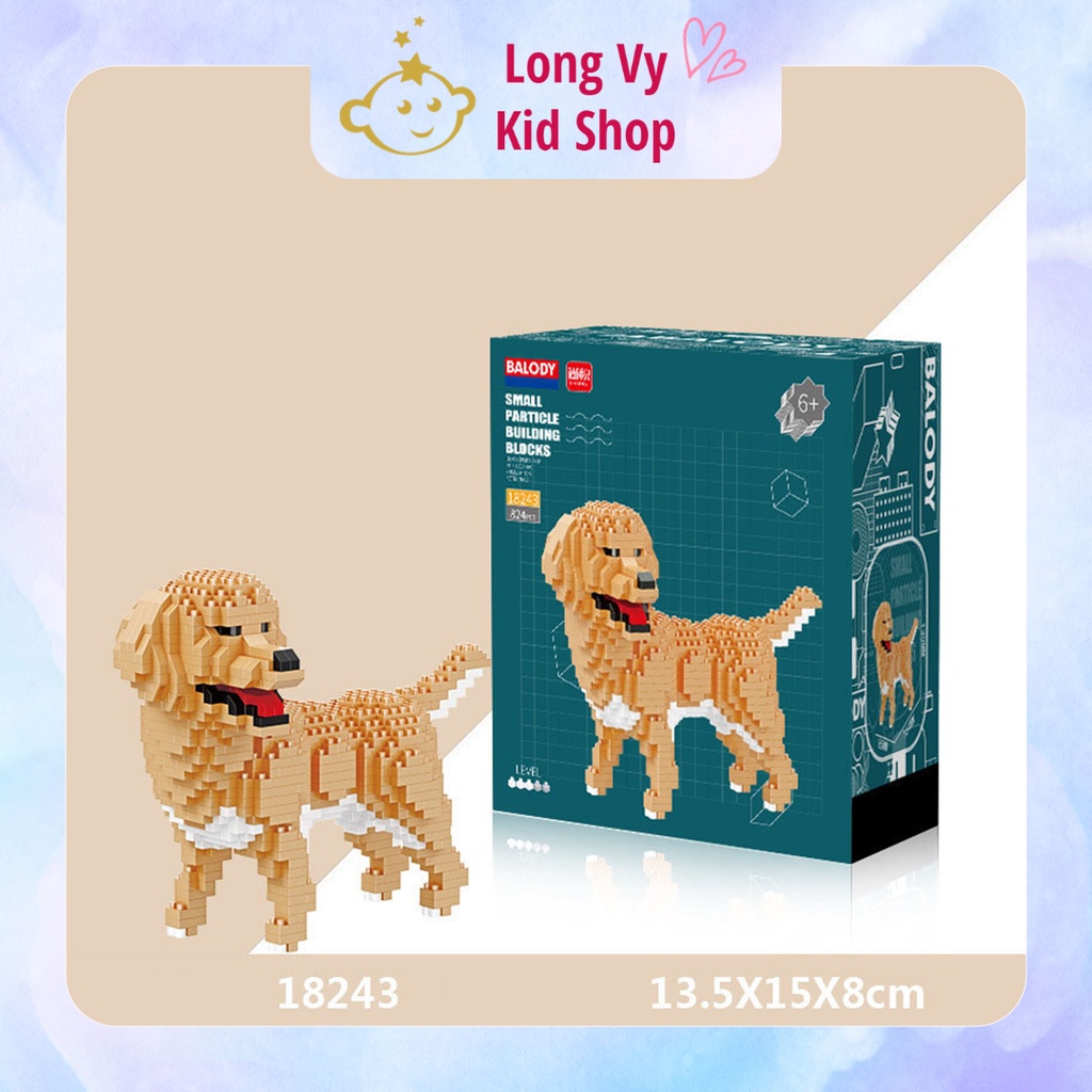 Đồ chơi Lego Mô hình lắp ráp động vật đáng yêu.