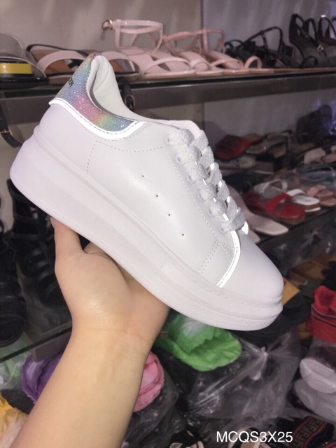 Giày Thể Thao MCQ Gót Nhiều Màu Phản Quang và không Phản Quang (Fullbox) | BigBuy360 - bigbuy360.vn
