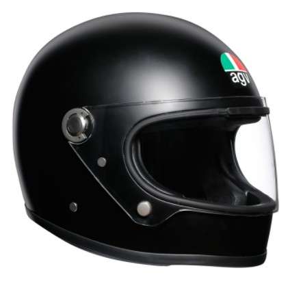 NÓN BẢO HIỂM AGV X3000 ASIA SOLID ASIAN FIT BLACK - MATT BLACK 0011NAIF002-003