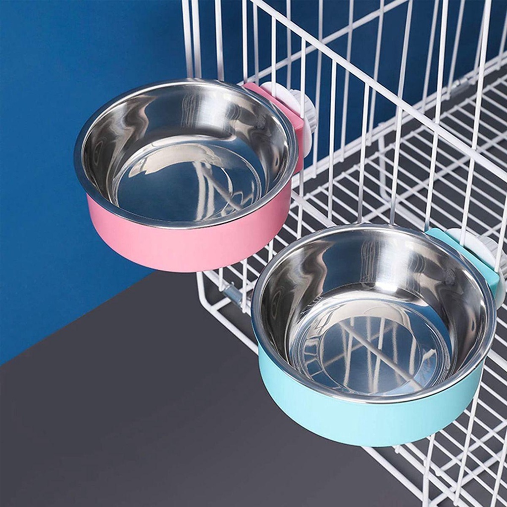 Đĩa Đựng Thức Ăn Treo Lồng Chim Có Thể Tháo Rời Tiện Dụng