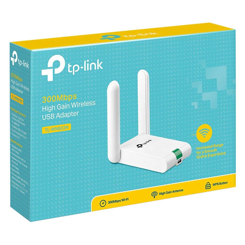 ○ﺴCard mạng không dây USB TP LINK TL-WN822N-BH 24 T