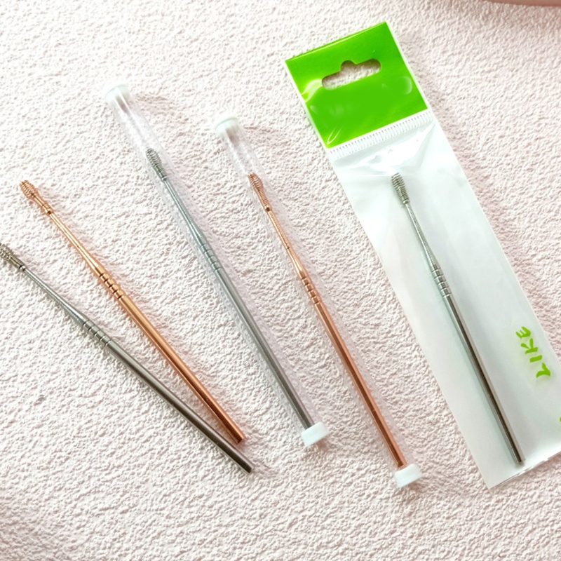 Muỗng Lấy Ráy Tai Dạng Xoắn Ốc Bằng Thép Không Gỉ Đa Năng Chăm Sóc Làm Đẹp Cho Nữ YOUYO