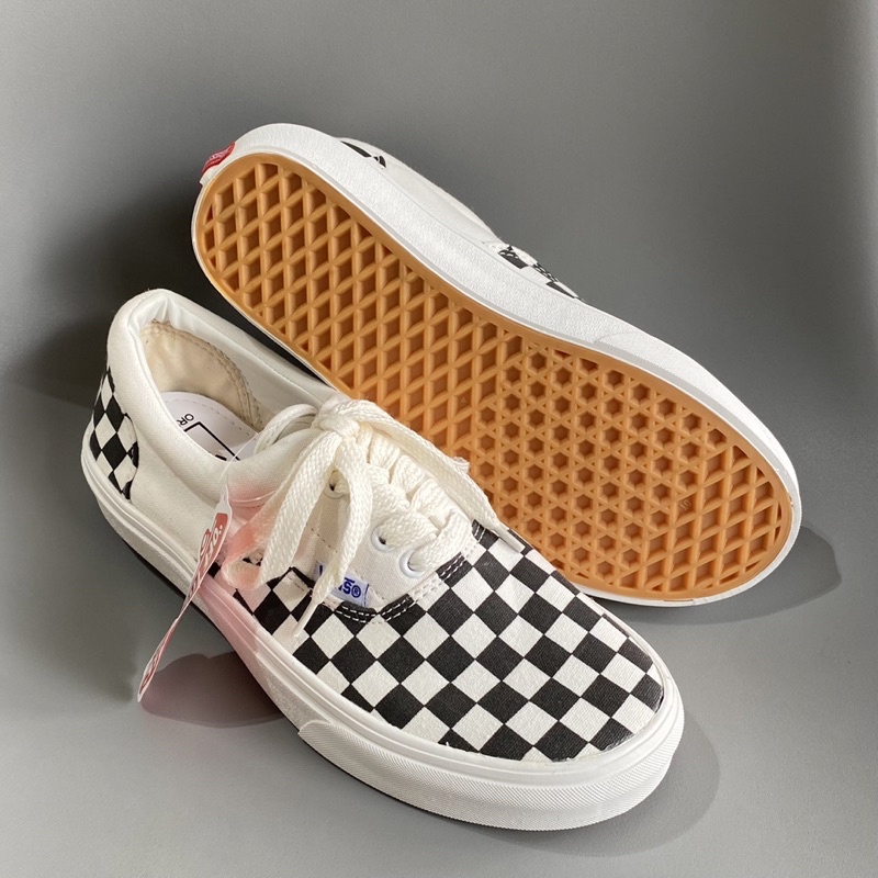 | CÓ SẴN - ẢNH THẬT | Giày thể thao vans caro lười bản 1:1