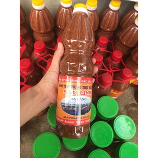 Mắm tép nguyên chất chai 1 lít  . Đặc Sản Ba Làng. Thanh Hóa