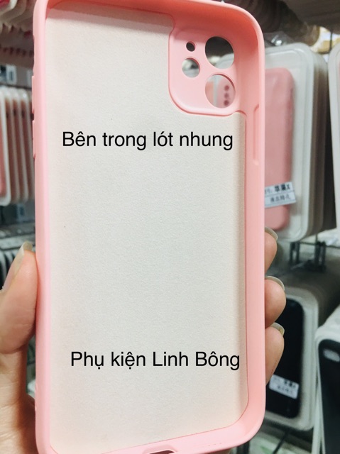 [NEW-GIÁ CỰC RẺ] ỐP CHỐNG BẨN MỀM BẢO VỆ CAMERA FULL VIỀN NHIỀU MÀU HOT, CHẤT NHUNG MỊN LÌ DẺO FULL MÃ lphone