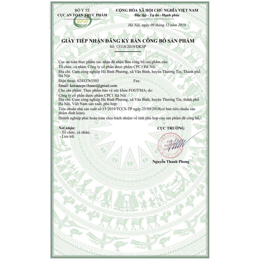 FOGYMA HÀNG CHÍNH HÃNG-Bổ sung sắt cho phụ nữ đang mang thai, sau sinh và người thiếu hụt sắt