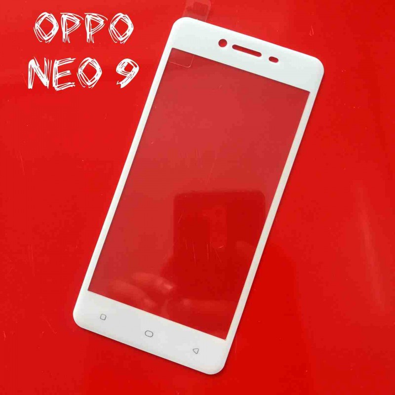 Combo 3 Miếng Dán Cường Lực Oppo Neo 9 3D Full Viền Dẻo Trắng tặng que lấy sim