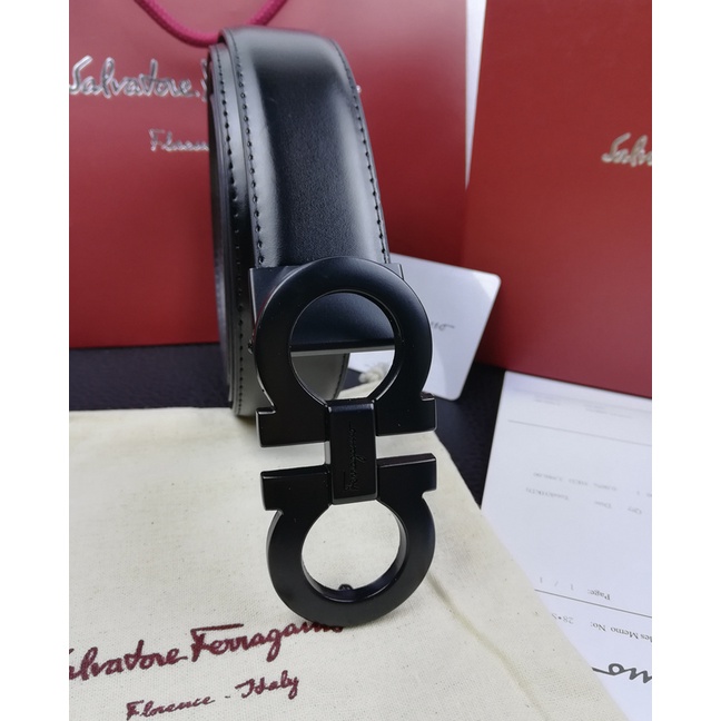 Thắt Lưng  Ferragam-o Thắt Lưng Da Phong Cách Công Sở Lịch Lãm Cho Nam