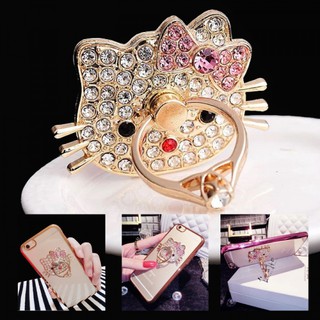 Iring Đỡ Điện Thoại Hình mèo Hello Kitty