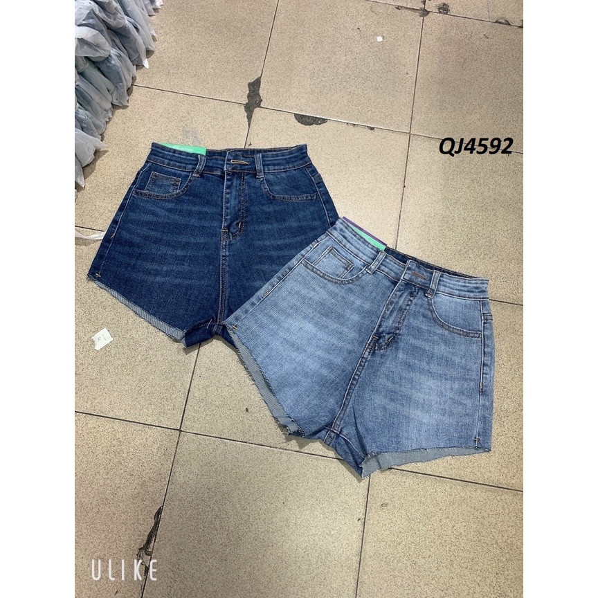 Quần Đùi Jeans Nữ Co Giãn Ôm Dáng QJ458