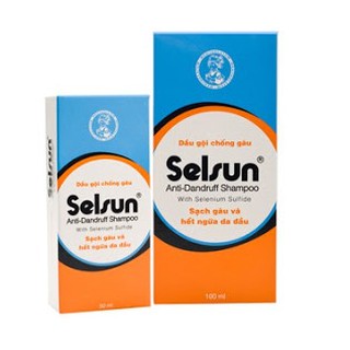 Dầu gội sạch gàu, hết ngứa da đầu Selsun 50ml - 100ml