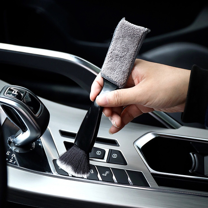 Chổi Lông Cừu San Hô Vệ Sinh Lỗ Thông Gió Xe Hơi / Nhà Cửa / Văn Phòng Tiện Dụng