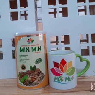 Cốc sứ  in logo minmin