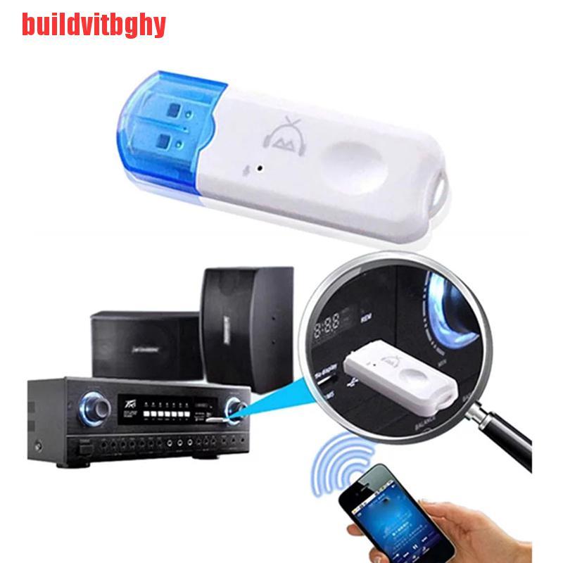 (Mua-Code) Usb Thu Phát Bluetooth Không Dây Âm Thanh Stereo Với Micro