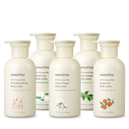 Sữa dưỡng thể hương nước hoa Innisfree My Perfumed Body – Body Lotion 330ml