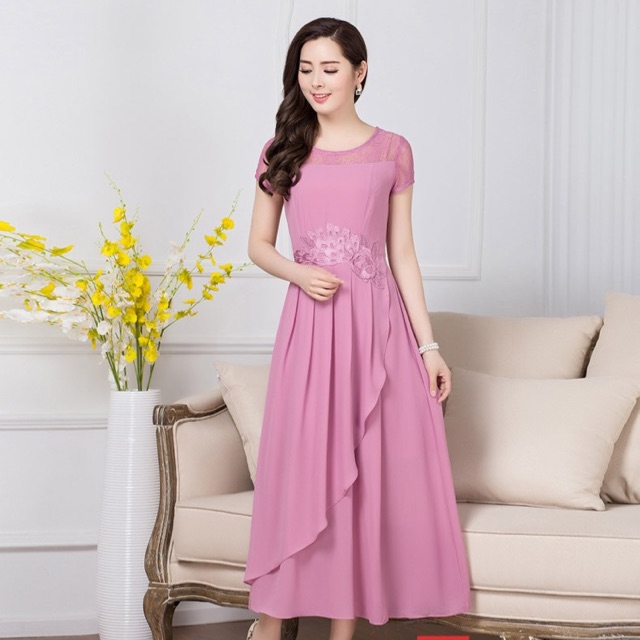 Váy voan đơn C Vũ thu trang