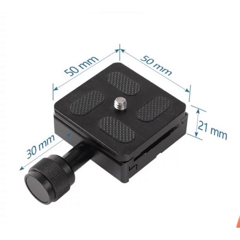 Plate Cho Máy Ảnh Dslr Bằng Nhôm Qr 1 / 4 Inch
