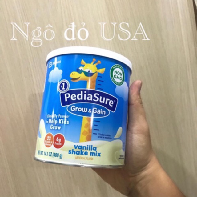 Sữa Pediasure Grow & Gain Vị Vani 400g