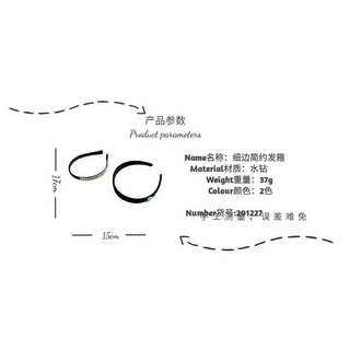 Băng đô đính đá thời trang cho nữ