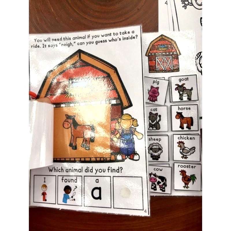 RẺ VÔ ĐỊCH HỌC LIỆU WHO’S HIDING IN THE BARN